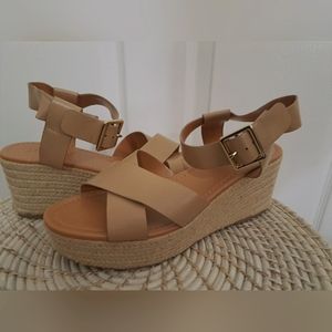 J. Crew platform sandals
